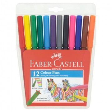 Faber Castell Magic Colour Pens (12 Colours)