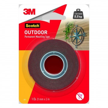 3M Double-sided Mounting Tape for Outdoor 21mm x 2m