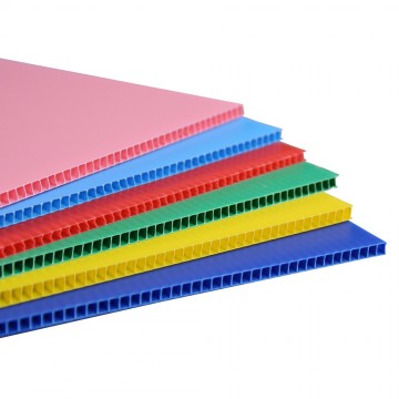 Plastic Corrugated Board 3mm Thickness