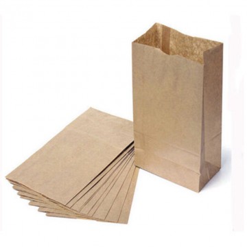 Brown Paper Bag (100 pieces/packet)
